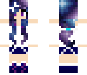 galaxy hair