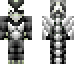 black and white dragon
