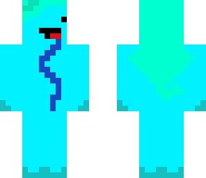 blue noob girl