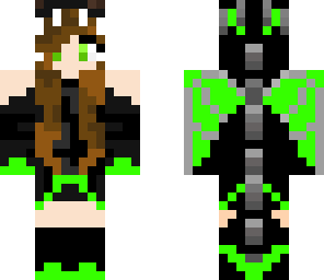 green ddragon girl