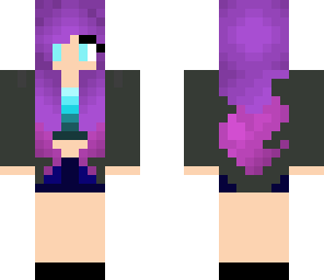 purple and pink