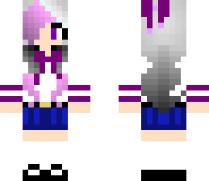 purple school girl