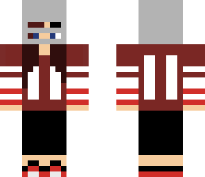 football skin red