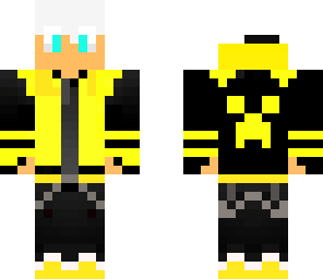 mc charcter as a gaming youtuber
