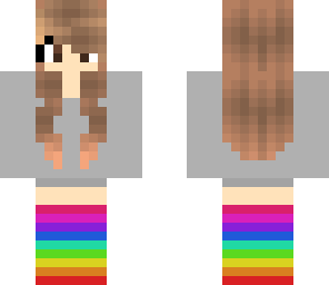 rainbow girl