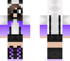 nerdy panda girl