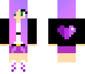 purple girl