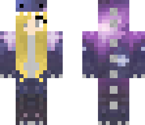 galaxy dino girl