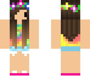 tie dye girl