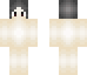 gray haired boy skin base
