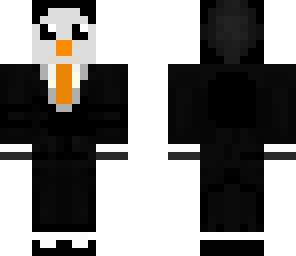 penguin in a suit