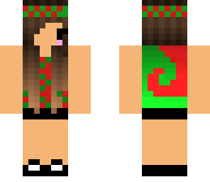 christmas tye dye girl