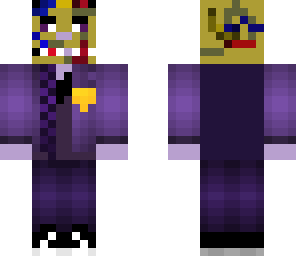 purple girl under hat