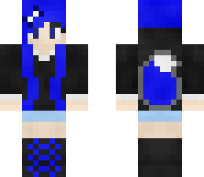 blue fox girl