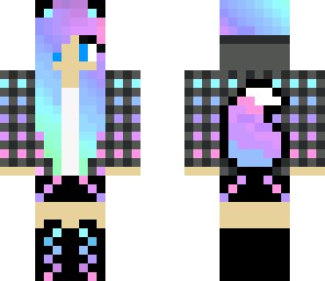 galazy wolf girl