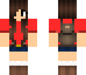 free edit adventure girl red