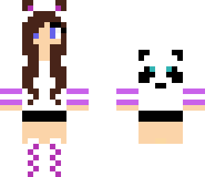 cute panda girl