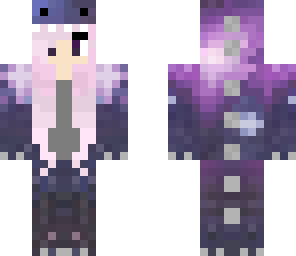 galaxy dino girl