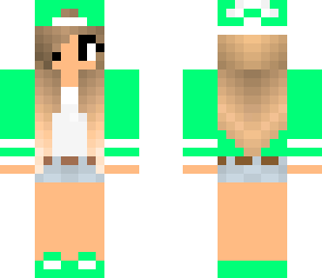 mint cool girl
