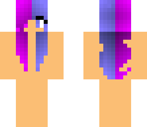 blue and purple girl template