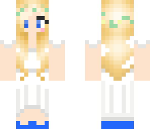 woman in white