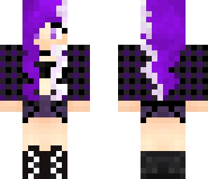 purple girl