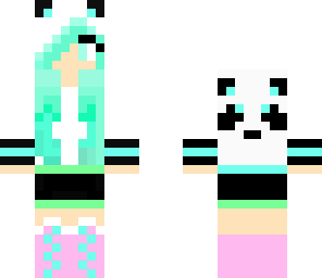 pastel panda girl