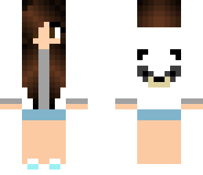 panda hoodie girl