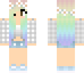 pastel hipster girl