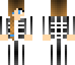 skeleton girl
