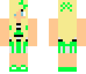 green blonde cheerleader