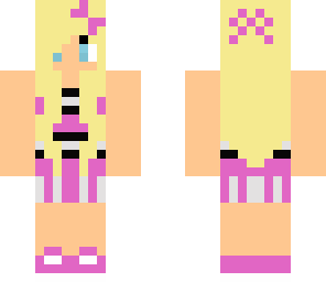 pink blonde cheerleader