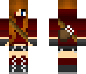maroon-ish archer ninja