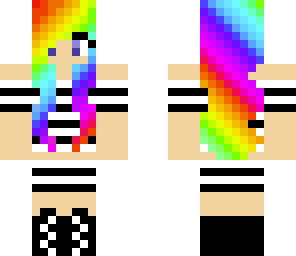 rainbow girl