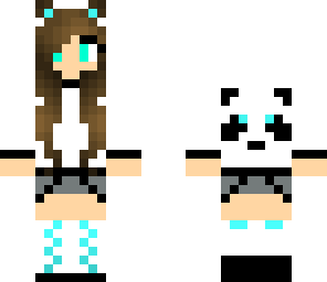 cute panda girl