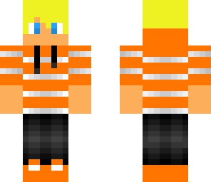 orange hoodie