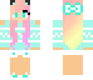 aqua kitty girl