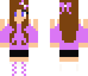 purple girl