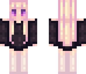black sweater