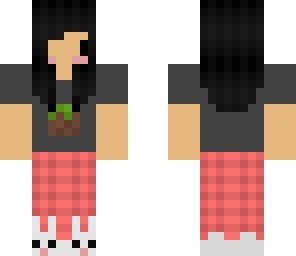 chibi pink gamer girl