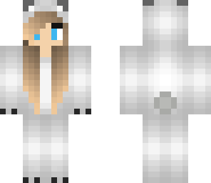 polar bear girl edit