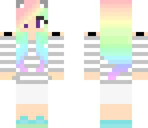 rainbow girl