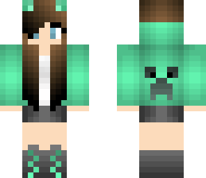 creeper girl edit
