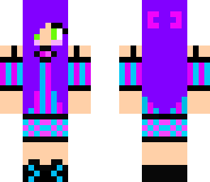 stripey girl