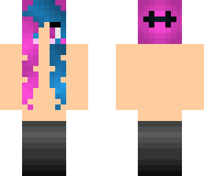 pink hair