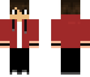 the boy in red