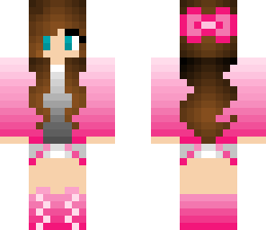 pink sweater with white shirt cute