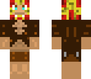 human male pyroar