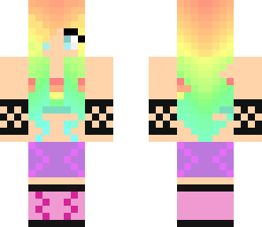 rainbow girl