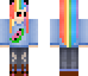 rainbow bunny